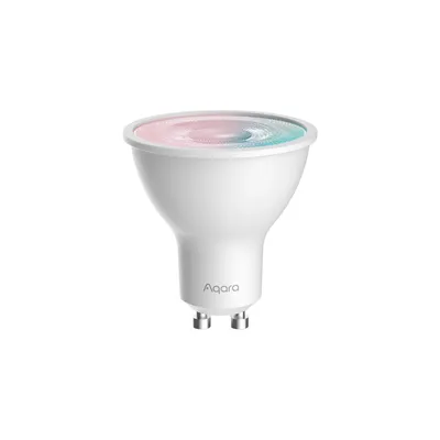 Image de Aqara LED Bulb T2 RGB CCT GU10 | Ampoule LED | Thread, Zigbee, Bluetooth, 450 lm, 4,9 W