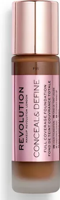 Produktbild von Makeup Revolution, Conceal & Define, Oil Free, Foundation, F 15, 23ml