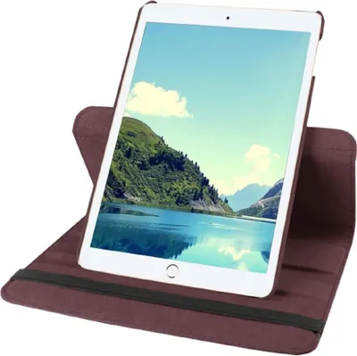Produktbild von Schutzhülle für iPad Mini 4/5/6 Tablet Hülle Schutz Tasche Case Cover Braun 360 Grad drehbar Rotation Bumper