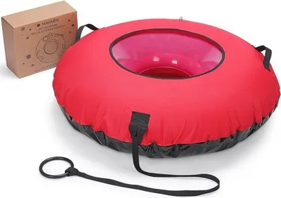 Produktbild von Famanu Schneerutscher 100 cm Durchmesser - Maximal 90 kg - Snowtube mit Handgriffen