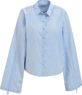 Produktbild von Milano Italy SHIRT BLOUSE GATHERE OCEAN PRINT OCEA 38
