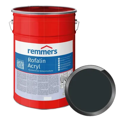Produktbild von REMMERS Rofalin Acryl - 10 Liter (ANTHRAZITGRAU) Wetterschutzfarbe
