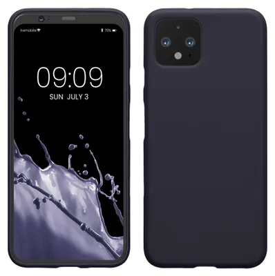 Produktbild von kwmobile Handyhülle für Google Pixel 4 Hülle - TPU Case - Kabelloses Laden - Schutzhülle Cover in Deep Ocean