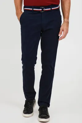 Produktbild von FQ1924 FQRyan Herren Chino Hose Stoffhose mit Stretch und Gürtel Regular Fit