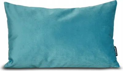Produktbild von Geronimo | Dekokissen - Türkis - 50x30 cm - Antiallergisch - Maschinenwaschbar - Abnehmbarer Bezug
