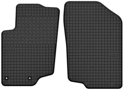 Zdjęcie produktu dla Dywaniki gumowe przednie do Peugeot 207 2006-2012 (kombi/hatchback) – 2 szt., czarne, dopasowane