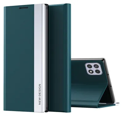 Immagine prodotto di Custodia Galaxy A22 5G, LaimTop Finto cuoio Magnetic Flip Stand Case per Samsung Galaxy A22 5G Verde