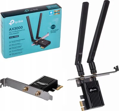 Image de Carte réseau TP-Link ARCHER TX55E WLAN / Bluetooth 2402 Mbit/s
