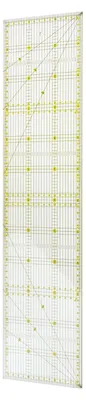 Produktbild von Naailiniaal mit Winkelanzeigern, 15 x 60 cm, Lineal für Quilten und Nähen