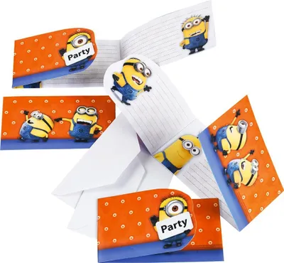 Produktbild von Minion Ich einfach unverbesserlich Party Einladung