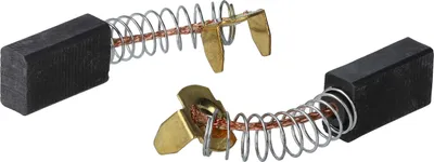 Produktbild von vhbw 2x Kohlebürste 5,8 x 9,95 x 16,95 mm kompatibel mit Fein 72720100230 Elektrowerkzeug, Bohrmaschine + Feder