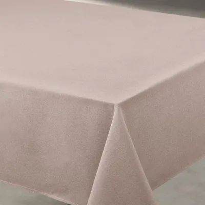 Produktbild von Wasserabweisende, fleckenresistente Tischdecke in Leinenoptik