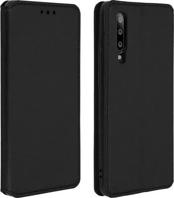 Image de Avizar, étui rabattable en simili cuir avec portefeuille pour Huawei P30, couleur noire