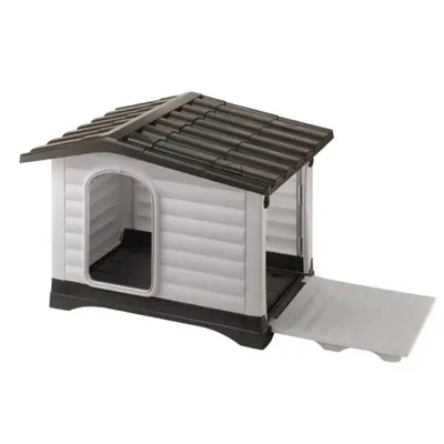Image de Ferplast Niche pour chiens Villa 90 Gris 88 x 72 x 65 cm 87255099