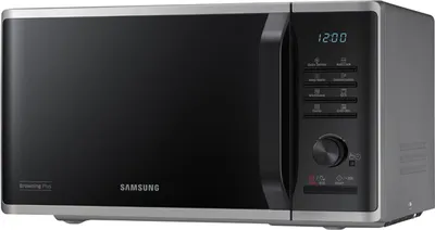 Produktbild von Samsung MG23K3515AS, Arbeitsplatte, Grill-Mikrowelle, 23 l, 800 W, Eingebautes Display, LED