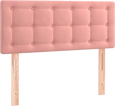 Immagine prodotto di vidaXL Testiera Rosa 100x5x78/88 cm Velluto