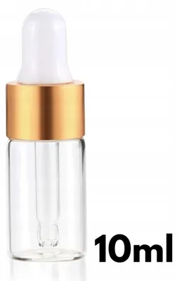 Produktbild von 10-ml-Glasflasche mit Pipette für Haarpflegeserum
