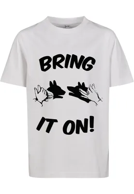 Image de T-shirt enfant Mr. Tee Kids Bring It On Tee blanc - 146/152