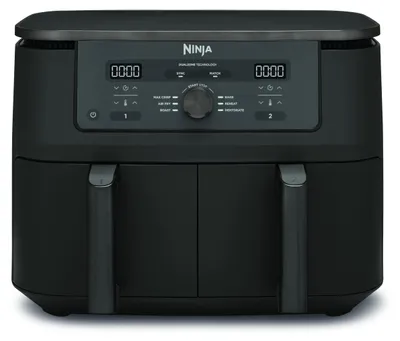 Immagine prodotto di Ninja Friggitrice ad aria MAX Dual Zone, 2 cassetti, 9,5 L, 6 funzioni, cottura senza olio