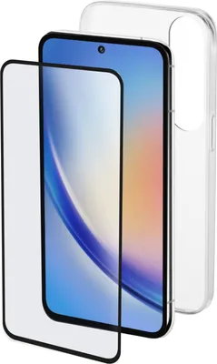 Produktbild von Cellularline Protection Kit - Galaxy A35 5G Zubehörset zum Schutz von Smartphones
