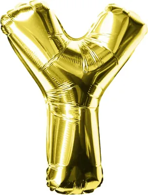 Produktbild von Oblique Unique Folien Luftballon Buchstabe Y Geburtstag goldene Hochzeit Party Deko Ballon - gold