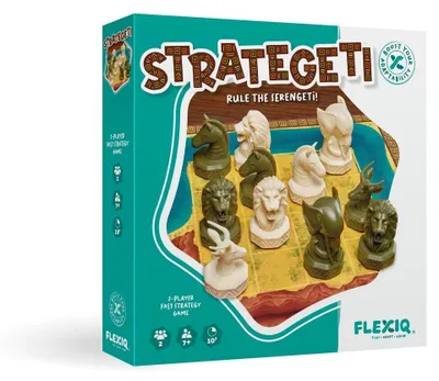 Produktbild von Flexiq Strategeti Brettspiel Mehrfarbig Kinder Mehrfarbig One Size