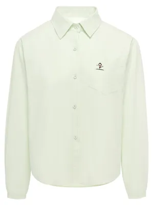 Image de Chemise pour femme TEYLON - verte, taille S