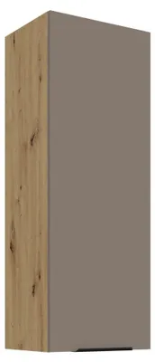 Obrázek produktu pro Kondela Horní kuchyňská skříňka Frisbo 40 G-108 1F - sandgrau / dub artisan