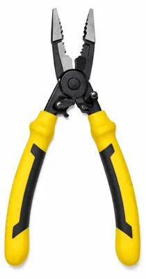 Produktbild von 3-in-1 Multifunktions-Kabelzange: Seitenschneider, Abisolierzange, Crimpzange, 21 cm