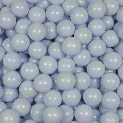 Image de Balles de jeu ø7cm 400pcs Bleu clair perle