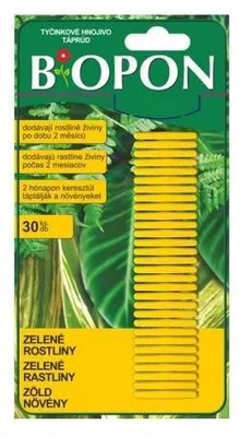 Obrázok produktu pre BIOPON hnojivo tyčinky na list 30ks