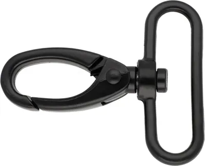 Obrázek produktu pro Karabina galanterní kovová na tašky a brašny, 38mm , černá / 1ks