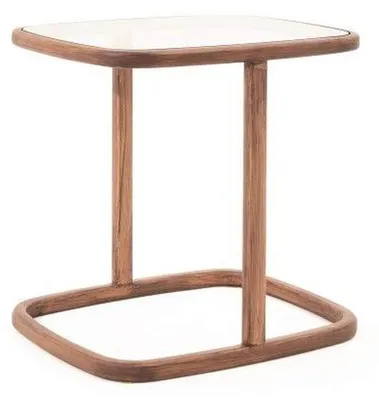 Produktbild von Moderner Quadratischer Beistelltisch Wohnzimmer r Glastisch