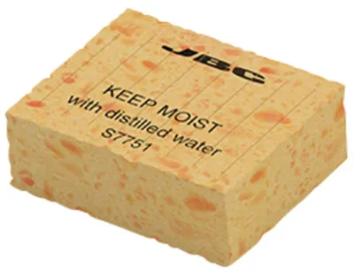 Produktbild von JBC Reinigungsschwamm, S7751, 46 x 37 mm S7751 (Lötspitzenschwamm Nassreiniger)