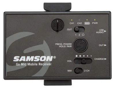 Image de Récepteur Samson Go Mic Mobile, 2 canaux, 2,4 GHz, sans microphone