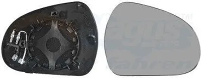Produktbild von VAN WEZEL Spiegelglas Außenspiegel Rechts passend für PEUGEOT 308 SW I (4E, 4H) Konvex Beheizbar 4042838