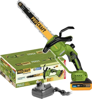 Image de Procraft PKA33-1B tronçonneuse à chaîne sans fil 20 V 304 mm Brushless + 1x batterie 4,0 Ah + chargeur