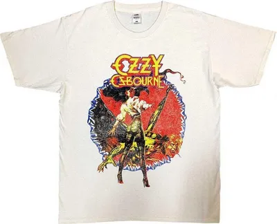 Produktbild von Ozzy Osbourne - "The Ultimate Sin Tour ´86" T-Shirt für Herren/Damen Uni RO9248 (L) (Natürlich)