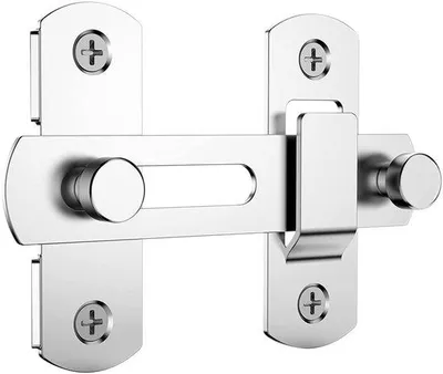 Image de Cylindre de sécurité 100 x 70 x 20 mm – acier inoxydable, avec 4 vis, pour porte, fenêtre, jardin