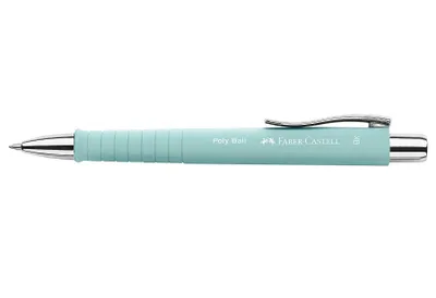 Produktbild von FABER-CASTELL Druckkugelschreiber POLY BALL XB caribic blue