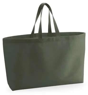 Produktbild von Westford Mill - Tragetasche, Canvas LT670 (Einheitsgröße) (Oliv)