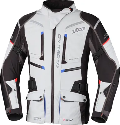 Produktbild von Büse Open Road II Damen Motorrad Textiljacke, hellgrau, 48