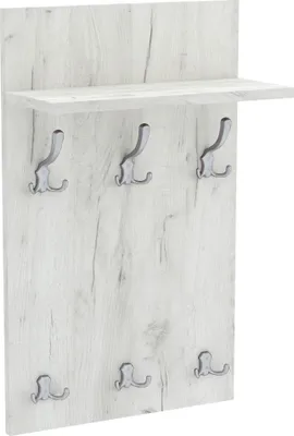 Obrázok produktu pre AKKE Weiss Craft Šatníkový panel MIDI - ALU háčiky ŠxV: 50x90 cm