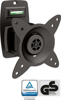 Produktbild von Inline 23107A Drehbare Wandhalterung f?r 13 - 24 Zoll LCD-/Plasmageräte, max. 15 kg Traglast, max. VESA 100 x 100