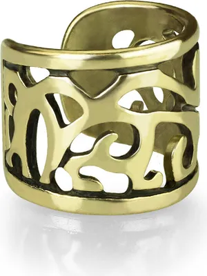 Produktbild von Ear Cuff Ohrklemme „Cut Out“ Gold