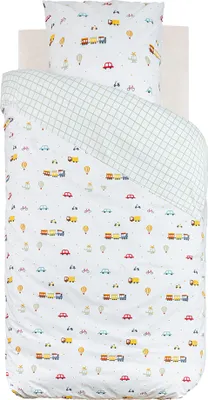 Productafbeelding van Eazy Living dekbedovertrek En Route, 140 cm x 200 cm