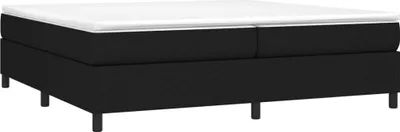 Produktbild von vidaXL Boxspringbettgestell Schwarz 200x200 cm Stoff