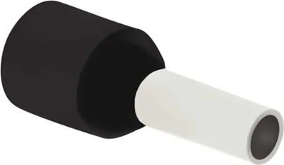Image de Embouts DIN 46228 partie 4 isolés, taille N, code couleur DIN section 1,5 mm² noir - 1 pièce