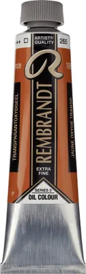 Produktbild von Rembrandt Ölfarbe Tube 40 ml Transparentoxidgelb 265