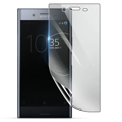 Zdjęcie produktu dla 3mk, odporna na wstrząsy i zarysowania hydrożelowa osłona ekranu do Sony Xperia X Compact, przezroczysta
